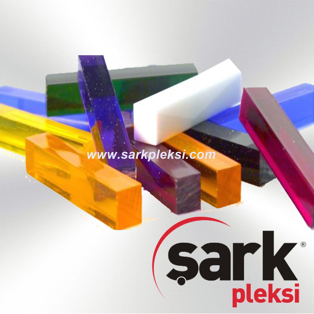 Clear Plexiglass Acrylic Square Rods