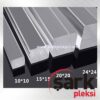 Clear Plexiglass Acrylic Square Rods