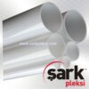 Plexiglass Opaque White Pipe