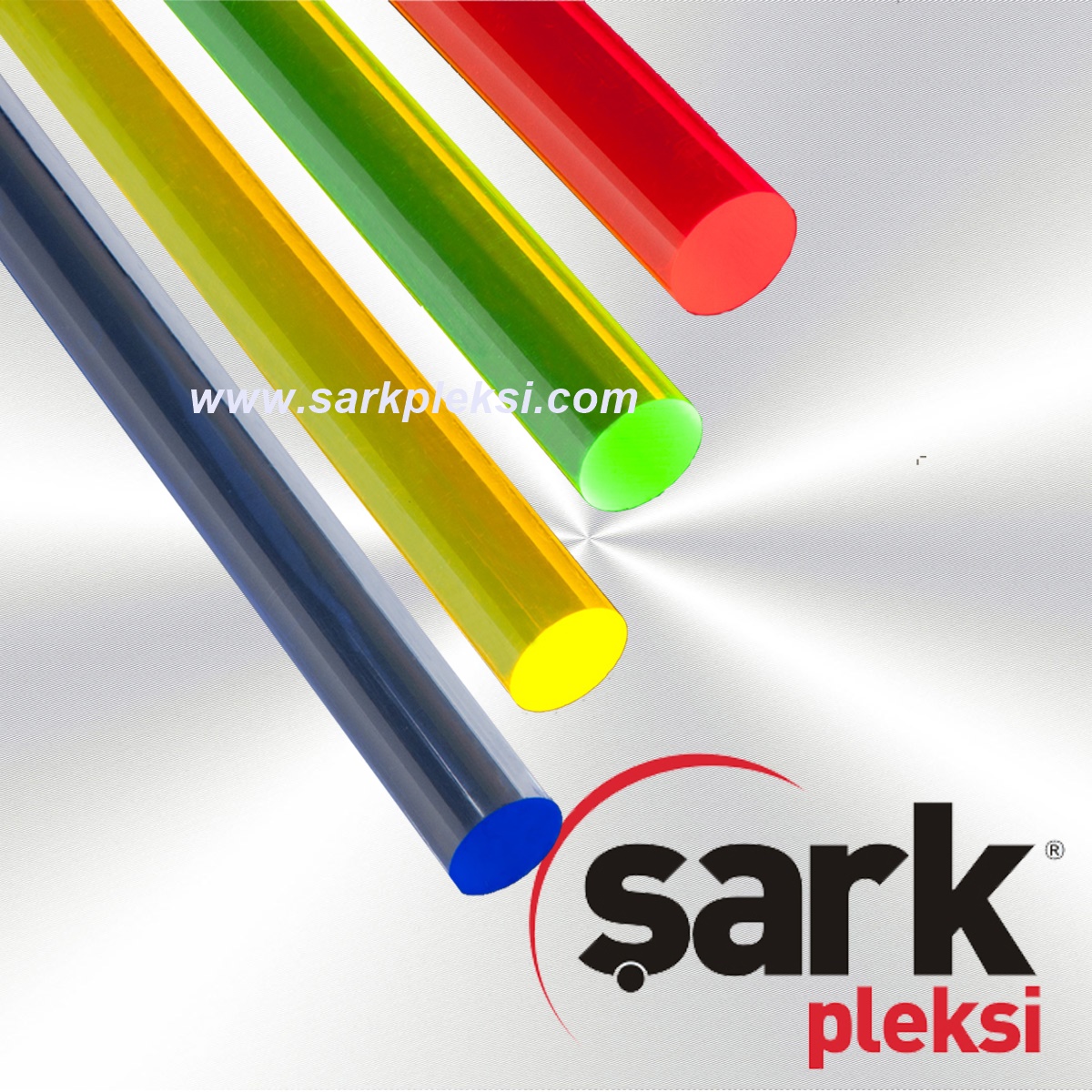 Colored Plexiglass Acrylic Rod