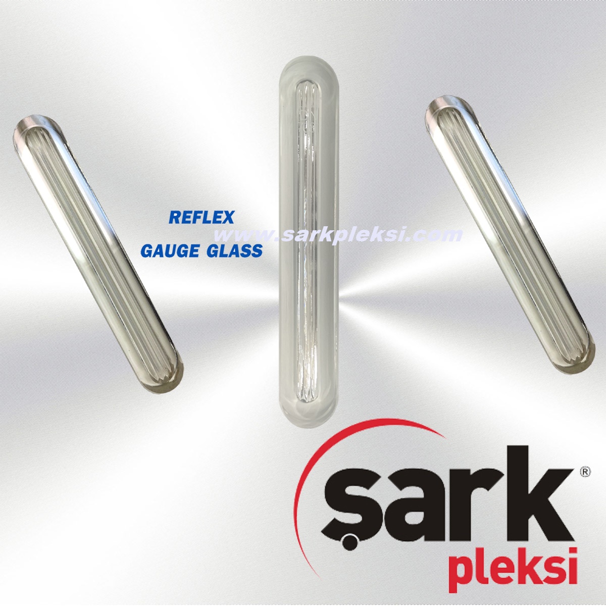 Reflex level gauge Glass